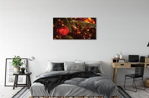 Obraz na plátne Vianočná ozdoba 100x50 cm