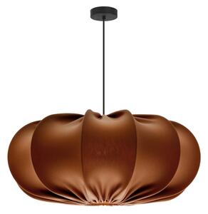 Závesný luster CAFEE na lanku, 1xE27/40W/230V, priemer 52 cm, hnedý