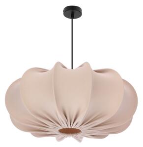 Luster na lanku CAFEE 1xE27/40W/230V, priemer 52 cm, béžový