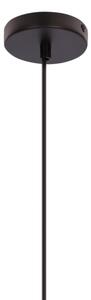Závesný luster na lanku AFRICA 1xE27/40W/230V, priemer 50 cm, hnedá/krémová