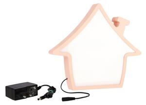LED Detská stolná lampa HOUSE LED/10W/230V ružová