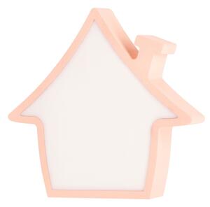 LED Detská stolná lampa HOUSE LED/10W/230V ružová
