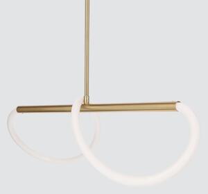 LED luster na lanku SUPREME LED/22W/230V 100 cm zlatý