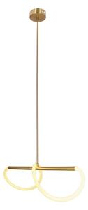 LED luster na lanku SUPREME LED/22W/230V 100 cm zlatý