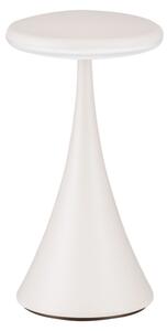 Vonkajšia stolová lampa Elbo pieskovo biela 2 W