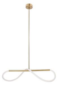 LED luster na lanku SUPREME LED/22W/230V 100 cm zlatý