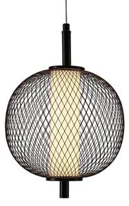 LED závesný luster na lanku PUMA LED/10W/230V pr. 20 cm čierny