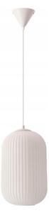 Luster na lanku CRESTO 1xE27/40W/230V biela