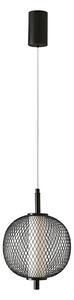 LED závesný luster na lanku PUMA LED/10W/230V pr. 20 cm čierny