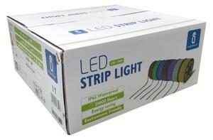 Aigostar - Vonkajší LED pás 50 m, 350 W, 230 V, červený, IP65