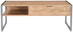 KONFERENČNÝ STOLÍK, prírodná farba, drevo, kov, 120/60/45 cm Livetastic - Stolíky do obývačky, Online Only