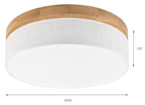Brilagi - LED stropné svietidlo BELLADONNA LED/36W/230V pr. 40 cm biela/dub