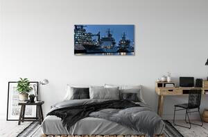 Obraz canvas Lode morské oblohy 100x50 cm