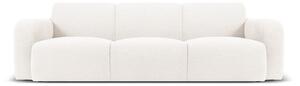 Biela pohovka z textílie bouclé 235 cm Molino – Micadoni Home