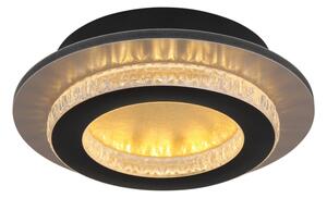 Globo 48042-12G - LED stropné svietidlo JAYDEN LED/12W/230V, priemer 20 cm, čierne