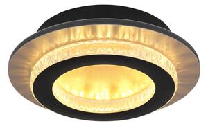 Globo 48042-12G - LED stropné svietidlo JAYDEN LED/12W/230V, priemer 20 cm, čierne