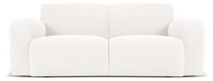 Biela pohovka z textílie bouclé 170 cm Molino – Micadoni Home
