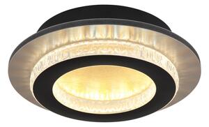 Globo 48042-12G - LED stropné svietidlo JAYDEN LED/12W/230V, priemer 20 cm, čierne