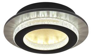 Globo 48042-12G - LED stropné svietidlo JAYDEN LED/12W/230V, priemer 20 cm, čierne