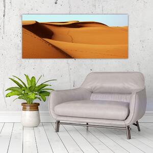 Obraz - Stopy v púšti (120x50 cm)