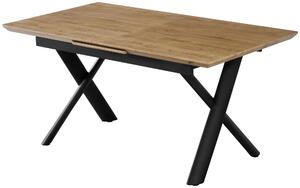 JEDÁLENSKÝ STÔL, čierna, farba duba, 200/90/76 cm Livetastic - Stoly, Online Only