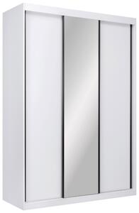 SKRIŇA S POSUVNÝMI DVERAMI, biela, 150/215/59,5 cm P & B - Skrine, Online Only