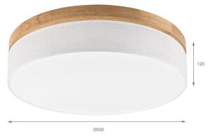 Brilagi - LED stropné svietidlo BELLADONNA LED/36W/230V pr. 50 cm biela/dub