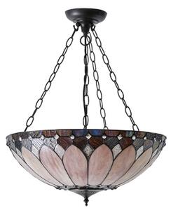 Endon 63976 - Luster na reťazi Tiffany BROOKLYN 3xE27/60W/230V priemer 50 cm