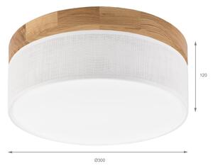 Brilagi - LED Stropné svietidlo BELLADONNA LED/20W/230V pr. 30 cm biela/dub