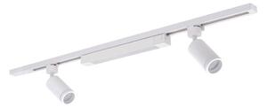 LED bodové svietidlo pre šynový systém TRACER 2xGU10/10W/230V + LED/20W, 1 m, biela