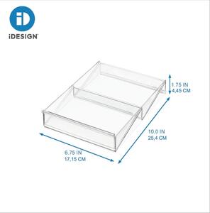 Plastový organizér do zásuvky Crystalline – iDesign/The Home Edit