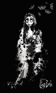 Umelecká tlač Corpse Bride - Emily, (26.7 x 40 cm)