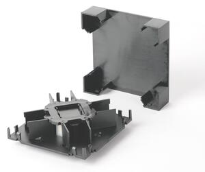 Brilagi - LED exteriérové nástenné svietidlo QUADRAY LED/4W/230V antracitové IP65