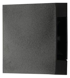Brilagi - LED vonkajšie nástenné svietidlo QUADRAY LED/4W/230V čierne IP65