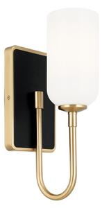 Kichler KL-SOLIA-1W-CPZB - LED kúpeľňové svietidlo SOLIA 1xG9/3W/230V IP44 zlaté