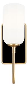 Kichler KL-SOLIA-1W-CPZB - LED kúpeľňové svietidlo SOLIA 1xG9/3W/230V IP44 zlaté