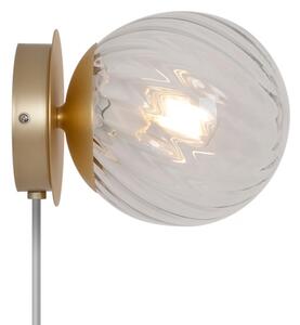 Nordlux - Nástenné svietidlo CHISELL 1xE14/25W/230V mosadz
