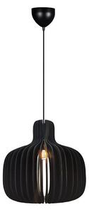 Nordlux - Luster na lanku HAZO 1xE27/60W/230V čierny