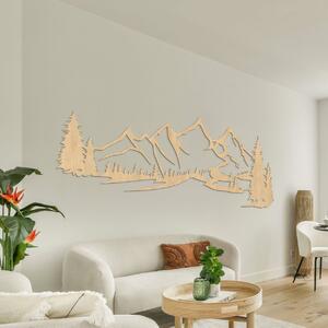 Drevený obraz na stenu - Les a hory | REHORA: HDF - Javor 55 x 20 cm 4658-109477 HDF0414-akcia20