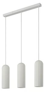 Nordlux - Závesné svietidlo MIELLA na lanku 3xE27/25W/230V, biele