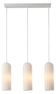 Nordlux - Závesné svietidlo MIELLA na lanku 3xE27/25W/230V, biele