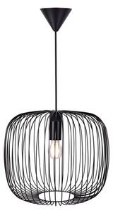 Nordlux - Luster na lanku BERONI 1xE27/60W/230V čierny pr. 40 cm