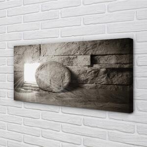 Obraz na plátne cave light 100x50 cm