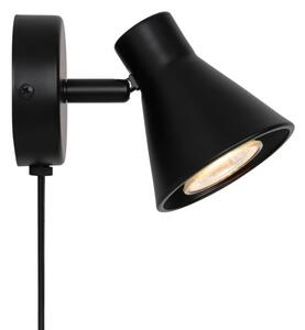 Nordlux - Nástenné svietidlo EIK 1xGU10/35W/230V čierne