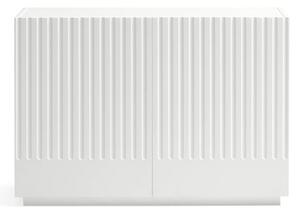 Biela nízka komoda 100x70 cm Doric – Teulat