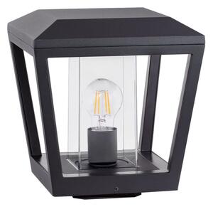 Vonkajšia stojaca lampa Opu tmavo antracitová 12 W – Sivá
