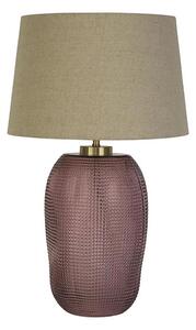 Searchlight EU44652PI - Stolová lampa AMETHYST 1xE27/60W/230V