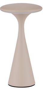 Vonkajšia stolová lampa Grigio piesková 2 W