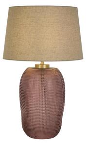 Searchlight EU44652PI - Stolová lampa AMETHYST 1xE27/60W/230V