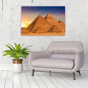 Obraz - Egyptské pyramídy (90x60 cm)